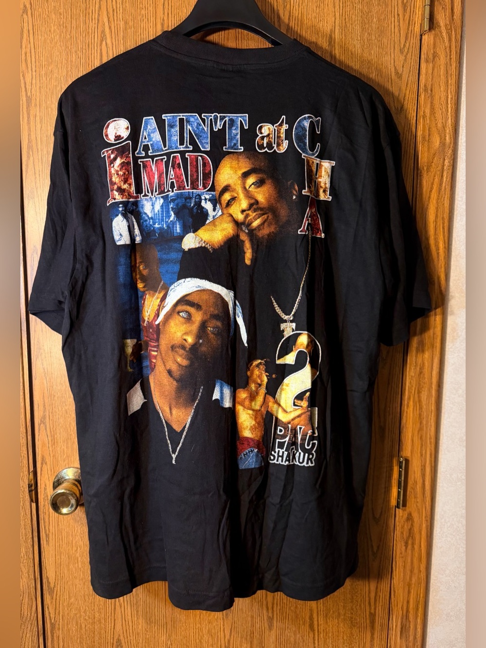 VINTAGE š„ RARE š„ 1995 š„ 2Pac Shakur California Love I Aināt Mad At Cha Rap Tee - Picture 5 of 12